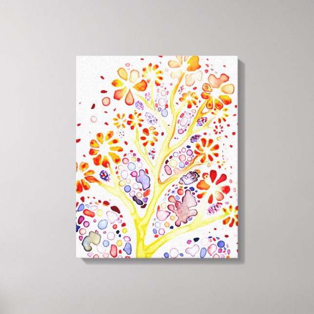 Cells of the pancreas canvas print (Front)