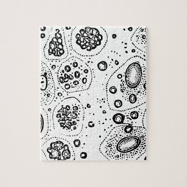 Cellular Design Jigsaw Puzzle (Vertical)
