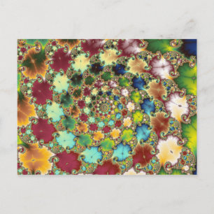 Cellules fractales - Carte postale fractale