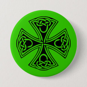 celt_cross 3 inch round button