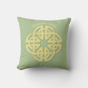 Celtic All-Over-Print Throw Pillow