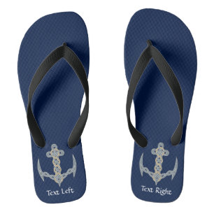 Celtic Anchor 1 Flip Flops