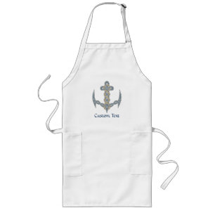 Celtic Anchor 1 Long Apron