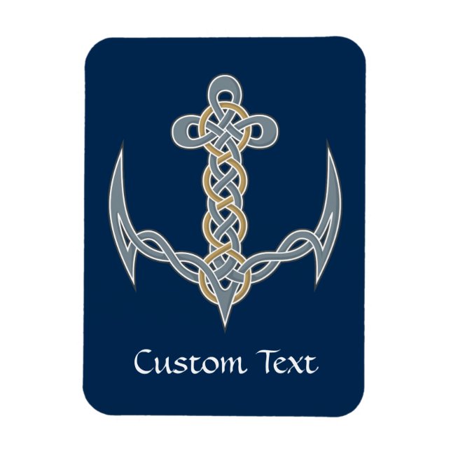 Celtic Anchor 1 Magnet (Vertical)