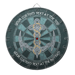 Celtic Anchor Dart Board