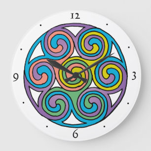Celtic Art Clock