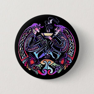Celtic Art Design 2 Inch Round Button