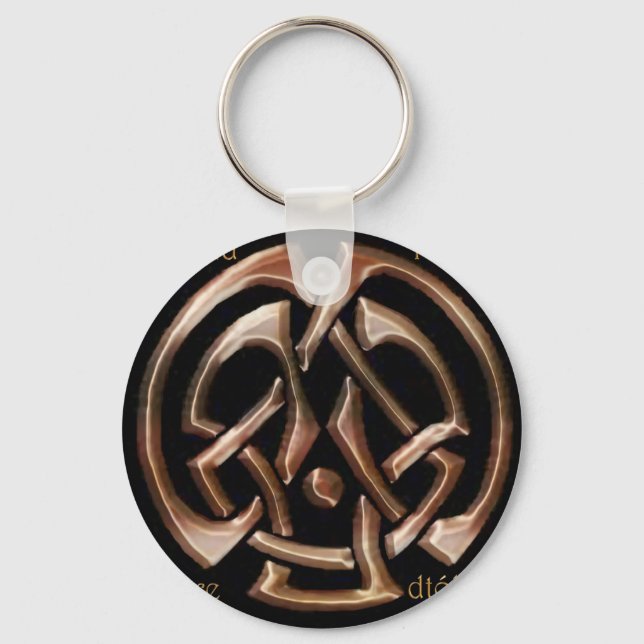 Celtic Art Design Keychain (Front)