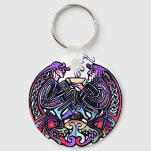 Celtic Art Design Keychain