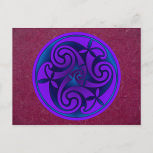 Celtic Art Design Postcard