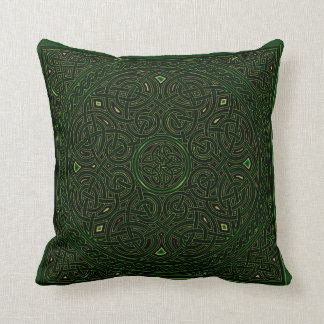 celtic art throw pillow