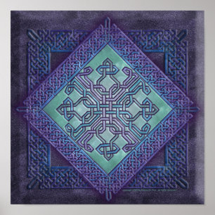 Celtic Avant Garde Fine Art Poster