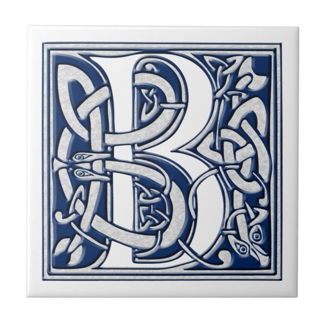 Celtic B Monogram Tile (Front)