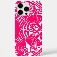 Celtic Bird Circle Pattern Personalized iPhone
