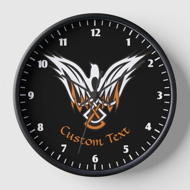 Celtic Bird Large Clock (Front)