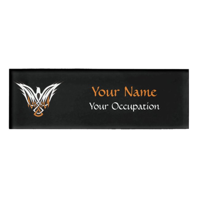 Celtic Bird Name Tag (Front)