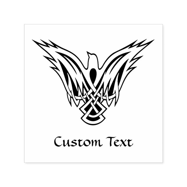 Celtic Bird Self-inking Stamp (Design)