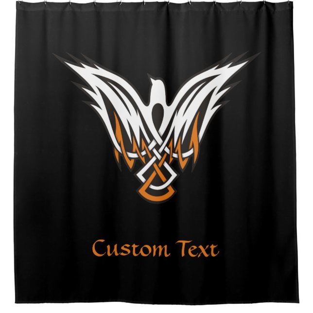 Celtic Bird Shower Curtain (Front)