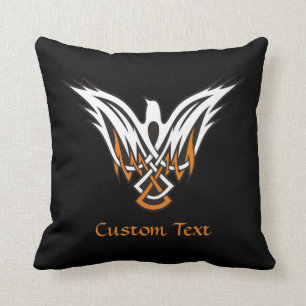 Celtic Bird Throw Pillow