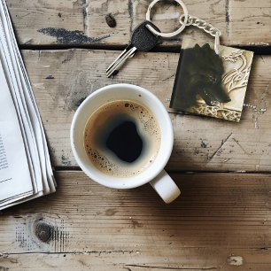 Celtic Black Wolf Keychain