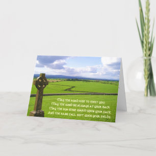Celtic Blesing Card
