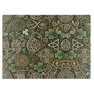 Celtic Bloom Cutting Board