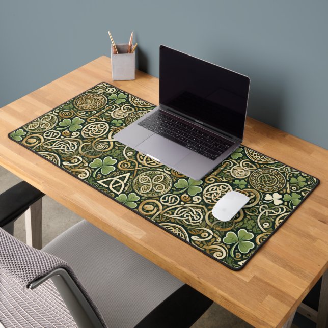 Celtic Bloom Desk Mat (Office 2)