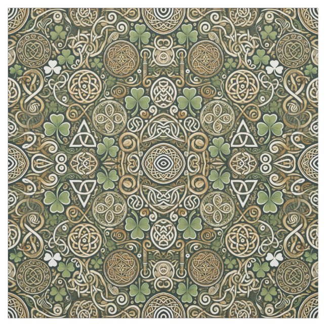 Celtic Bloom Fabric (Swatch)
