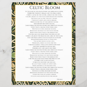 Celtic Bloom Flyer