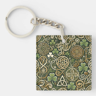 Celtic Bloom Keychain