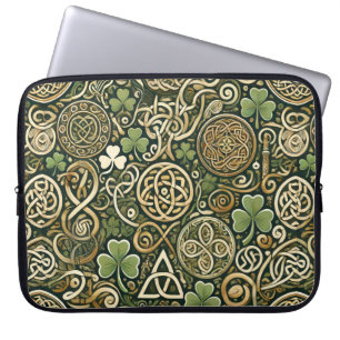 Celtic Bloom Laptop Sleeve