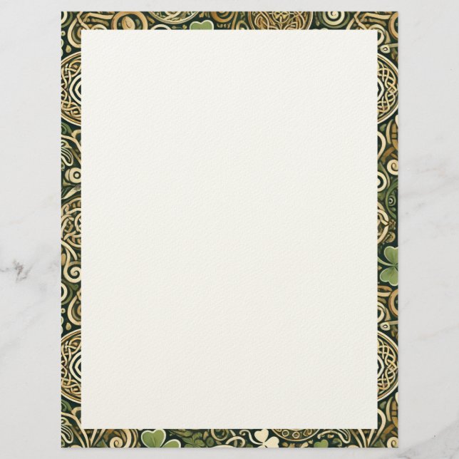 Celtic Bloom Letterhead (Front)