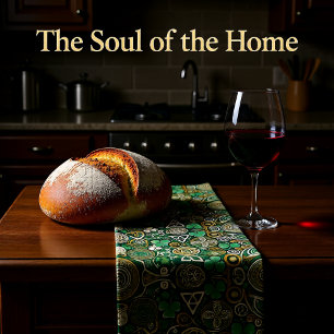 Celtic Bloom Long Table Runner