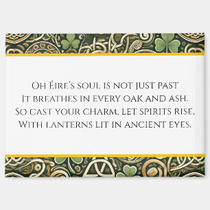 Celtic Bloom Magnet