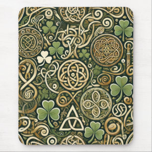 Celtic Bloom Mouse Pad