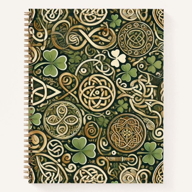 Celtic Bloom Notebook (Front)
