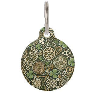 Celtic Bloom Pet Tag