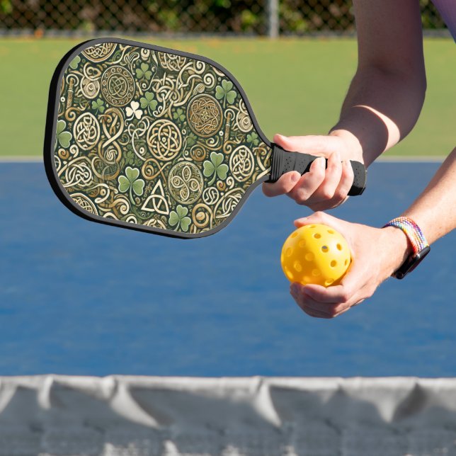 Celtic Bloom Pickleball Paddle (Insitu)