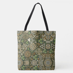 Celtic Bloom Tote Bag