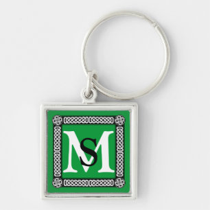 Celtic border on any colour keychain