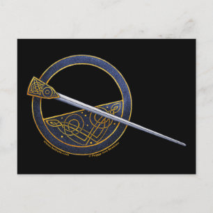 Celtic brooch design postcards #2