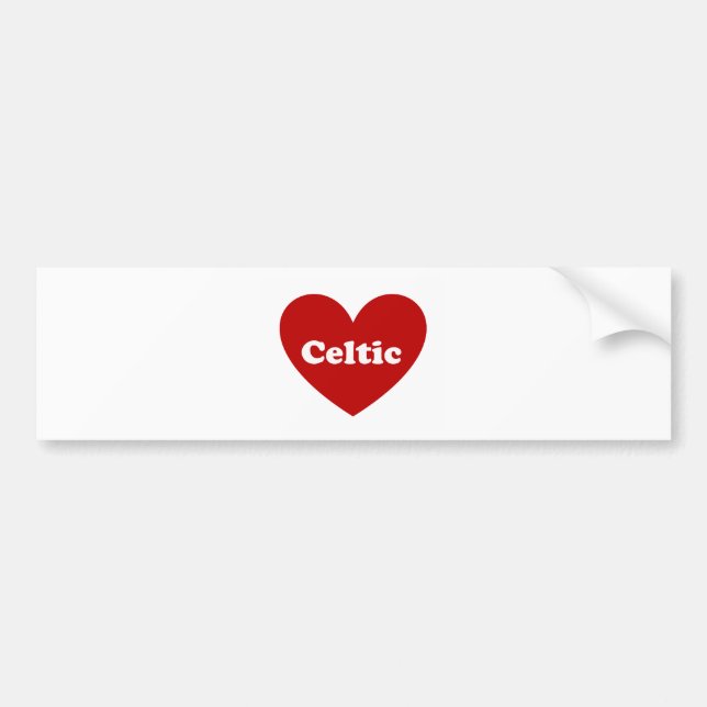Celtic Bumper Sticker (Front)