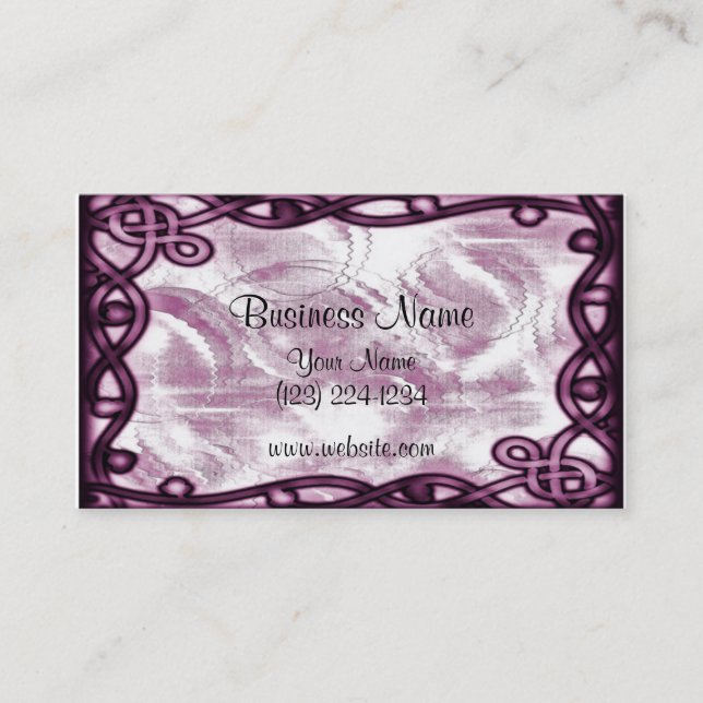 Celtic Business Card (Front)
