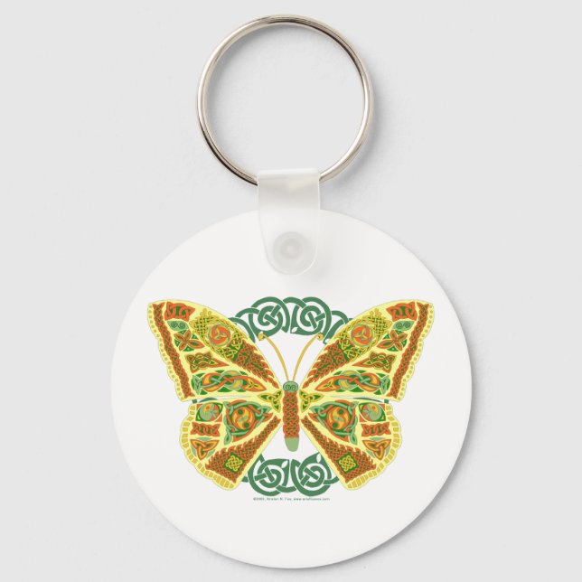 Celtic Butterfly Keychain (Front)