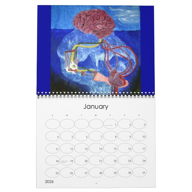 Celtic Camie Calendar (Jan 2026)