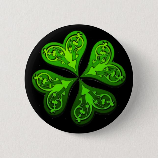 Celtic Charm 2 Inch Round Button (Front)