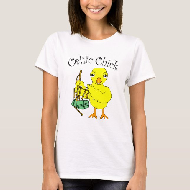 Celtic Chick T-Shirt (Front)
