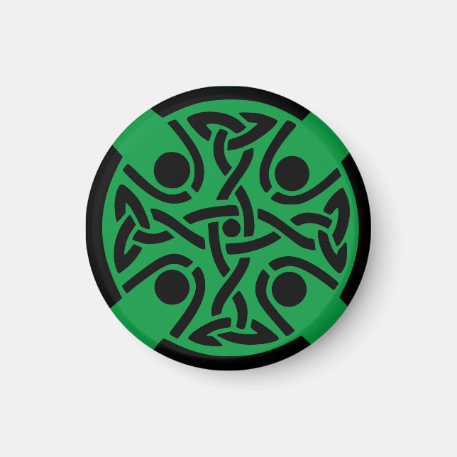 Celtic Christian cross  Magnet (Front)