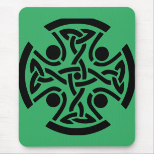 Celtic Christian cross Mouse Pad