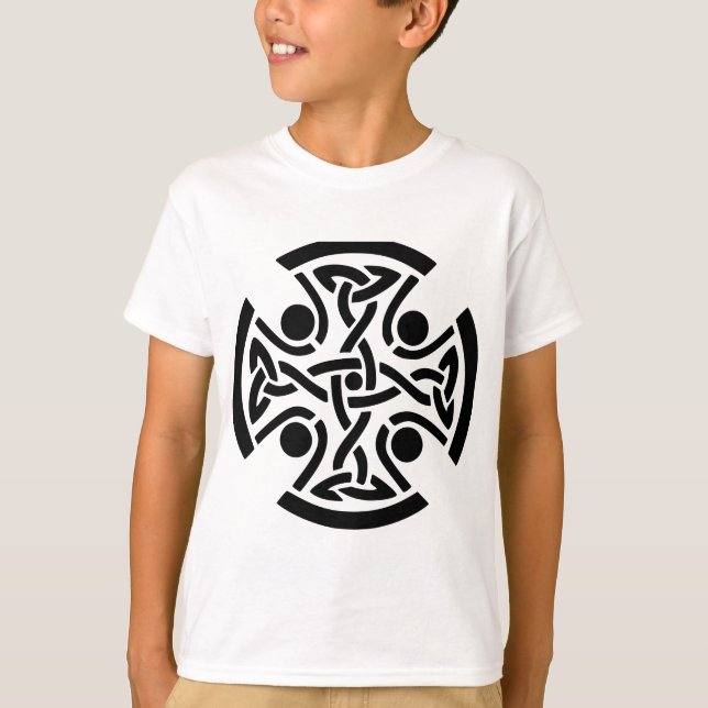 Celtic Christian cross  T-Shirt (Front)